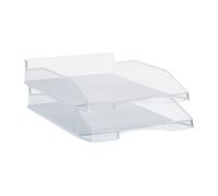 MONDOFFICE Bac à courrier - Transparent