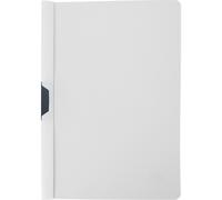 MONDOFFICE Chemise à clip métal en PVC - 30 feuilles - Gris