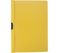 MONDOFFICE Chemise à clip métal en PVC - 30 feuilles - Jaune