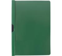 MONDOFFICE Chemise à clip métal en PVC - 30 feuilles - Vert