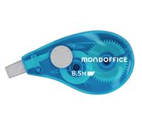 MONDOFFICE Correcteur à sec roller à dépose latérale 5 mm x 8,5m - Corps translucide