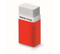 MONDOFFICE Mini gomme plastique blanche