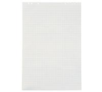 MONDOFFICE Recharge chevalet papier recyclé blanc quadrillé 60g - L.65 x H.100 cm - Bloc 48 feuilles - Lot de 5