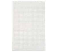 MONDOFFICE Recharge chevalet papier standard blanc quadrillé 70g - L.65 x H.98 cm - Bloc de 25 feuilles
