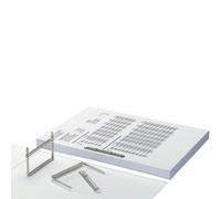 MONDOFFICE Relieur d'archives métal - 5 cm - Boîte de 50