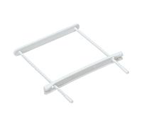 MONDOFFICE Relieur d'archives plastique blanc - 8 cm - Boîte de 100