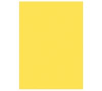 MONDOFFICE Sous-chemises 60g recyclées - 22 x 31 cm - Pastel Jaune - Lot de 250