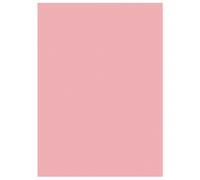 MONDOFFICE Sous-chemises 60g recyclées - 22 x 31 cm - Pastel Rose - Lot de 250