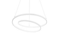 Mondoluce Lampadario Plafond LED Design Moderne Blanc Pour Cuisine Séjour DL1615