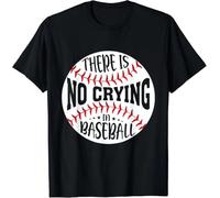 MOnDOuTA There is No Crying in Baseball T-Shirt Black 3XL