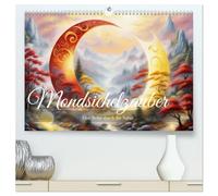 Mondsichelzauber Eine Reise durch die Natur (hochwertiger Premium Wandkalender 2026 DIN A2 quer), Kunstdruck in Hochglanz: Landschaftsträume unter dem Zauber der Mondsichel.