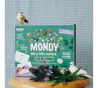 Mondy des P'tits Curieux : 45 cartes de langage bilingues sur le thème de la Nature vert TU