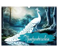 Mondzauberschein (Wandkalender 2026 DIN A3 quer), CALVENDO Monatskalender: Ein Jahr Natur und Mondscheins, mit KI erstellt.