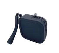 Monedero De Silicona - Miniatures Billetera, Portamonedas, Tarjetero Cremallera Suave, Almacenaje Tarjetas Llaves Cartera Para Monedas Viaje Oficina Escuela Utilisation Journal Compact, Noir