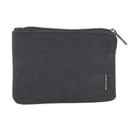 Monedero Hombre Pequeño - Carteras Para Hombre Piel Genuina - Monedero Mujer - Billeteras Para Hombre. Cartera Tarjetero Hombre Con Llavero - Cartera Hombre RFID 202802 Bleu