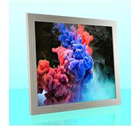 Monello Cadre photo de qualité supérieure - 48 x 63,5 cm - Cadre puzzle en pin dépoli - 63,5 x 48 cm - Avec panneau arrière blanc et verre synthétique antireflet
