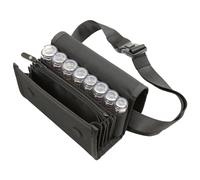 Monepass - Sacoche de Service Premium dédiée aux Professionnels pour Une Utilisation Intensive - Monnayeur Transparent et Gradué - Fermeture Magnétique - Idéal pour Les Serveurs