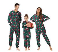 MoneRffi Pyjama de Noel Famille, Ensembles de Pyjamas Noël, Imprimé Renne Famille Christmas Pyjama Famil pour Hommes Femmes Enfants BéBé(13,Hommes,L)