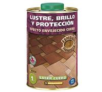 Monestir Lucer Cuero - Produit de lustrage et de protection des carrelages en terre cuite, finition cuir vieilli, 1 l
