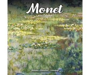 Monet Calendar 2025 Square Artist Wall Calendar - 16 Month