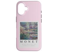 Monet PAPL069 Peinture Pont sur Nénuphars Coque pour iPhone 16