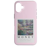 Monet PAPL069 Peinture Pont sur Nénuphars Coque pour iPhone 16 Plus