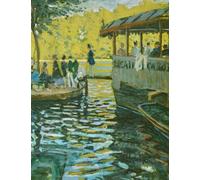 Monet Sketchbook #21: Claude Monet Sketchbooks For Artists Adults and Kids to Draw in 8.5x11" 100 blank pages - La Grenouillère - Cool Artist Gifts