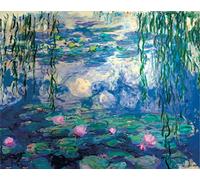 Monet - Water Lilies, 1916-19 Showpiece 500