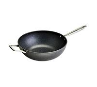 Moneta Armonia Wok 32 cm, 1 poignée + poignée pour chaque type de plan de cuisson