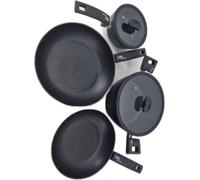 Moneta Etnea Essential Set de casseroles 6 pièces 2 poêles à frire 24 et 28 cm Casserole 1 Plaisir de cuisiner