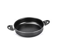 Moneta Gea Casserole à 2 poignées, 28 cm, aluminium 100% recyclé, pour chaque table de cuisson, y compris l'induction. Fabriqué en Italie.