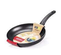 Moneta Gea Poêle, 28 cm, aluminium 100% recyclé, pour chaque table de cuisson, y compris l'induction. Fabriqué en Italie