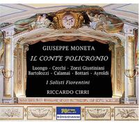 Moneta - Il Conte Policronio Farsa in Prosa Con Musica