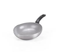 Moneta Innova Wok 1 m 28 cm, revêtement naturel FineGres (pas de PFAS), également pour induction, 100% fabriqué en Italie