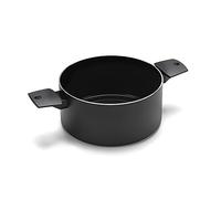 Moneta Recy Casserole à induction, surface en matériaux recyclés, revêtement antiadhésif et anti-rayures, tous feux, Lavable au lave-vaisselle, 24 cm
