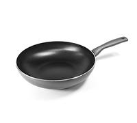 Moneta Sauteuse Wok Induction Eden, Surface en Matériau Recyclé, Revêtement Anti-Adhésif et Anti-Rayures, Convient à Toutes les Plaques de Cuisson, Lavable au Lave-Vaisselle, 28 cm