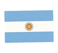 Monetais 1 Paquet de Housse de Capot réutilisable en Polyester Extensible dans Les Quatre Sens pour Voiture Drapeau Argentin