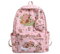 Monetais 1 paquet de sac à dos avec porte-monnaie, sac d'école étanche
