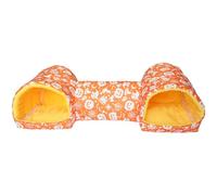 Monetais 1 Paquet de Tunnel et cachette lavables pour Cochon d'Inde, lit Doux pour Petit Animal de Compagnie