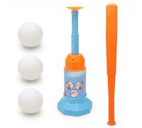 Monetais Baseball Poppers 2 pièces Pop-up Trainer, Ensemble d'entraînement pour Enfants Orange