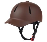 Monetais Casque d'équitation pour Enfants, Casque équestre résistant aux Chocs, Beige S