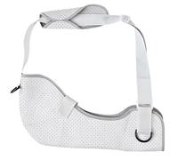 Monetais Écharpe de bras pour blessure au coude, écharpe d'immobilisation d'épaule réglable avec rembourrage confortable et tissu respirant pour le soutien de l'avant-bras, coude M