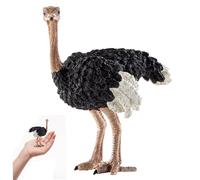 Monetais Jouets Animaux, Figurines d'animaux d'autruche réalistes, Jouets éducatifs détaillés pour garçons et Filles