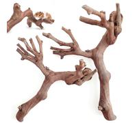 Monetais Jouets d'enrichissement de Hamster 2 pièces, Jouets de Rat Branches Vigne Naturelles pour Rats Compagnie, Escalade Cage pour Petits Animaux et décor d'habitat Enrichissement Hamster