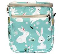 Monetais Panier de vélo pour Enfants, Panier de vélo Avant Lapin Dessin animé Mignon, Sac Guidon Cadre Avant, paniers en Nylon 8x4.7x7 pour équilibre, Tricycle, Scooter