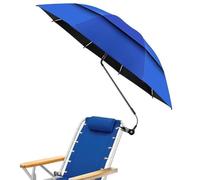 Monetais Parasol de Chaise de Plage 47 Pouces, Pare-Soleil Pliable et Amovible résistant aux UV