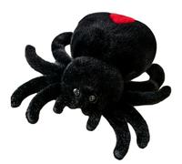 Monetais Peluche araignée de 9, 8 Pouces, Grands Yeux décoratifs, adorables Animaux en Peluche d'halloween, Animaux en d'araignée Douce, Cadeaux de fête Amusants pour garçons et Filles, Hallowee