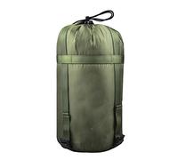 Monetais Sac de Couchage à Compression Vert armée, léger pour Le Camping | Sac de compression, sac de rangement léger pour sacs couchage, pour le camping, la randonnée et la randonnée