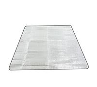 Monetais Tapis de Camping 78, 74 x 47, 24 Pouces en Aluminium, Tapis de Couchage Camping, Tente imperméable et Isolante Double Face avec Coussin en Coton perlé pour Pique-Nique, activités Plein air