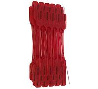 Monetique LOCK250R Lot de 100 Scellés de sécurité à serrage progressif Rouge